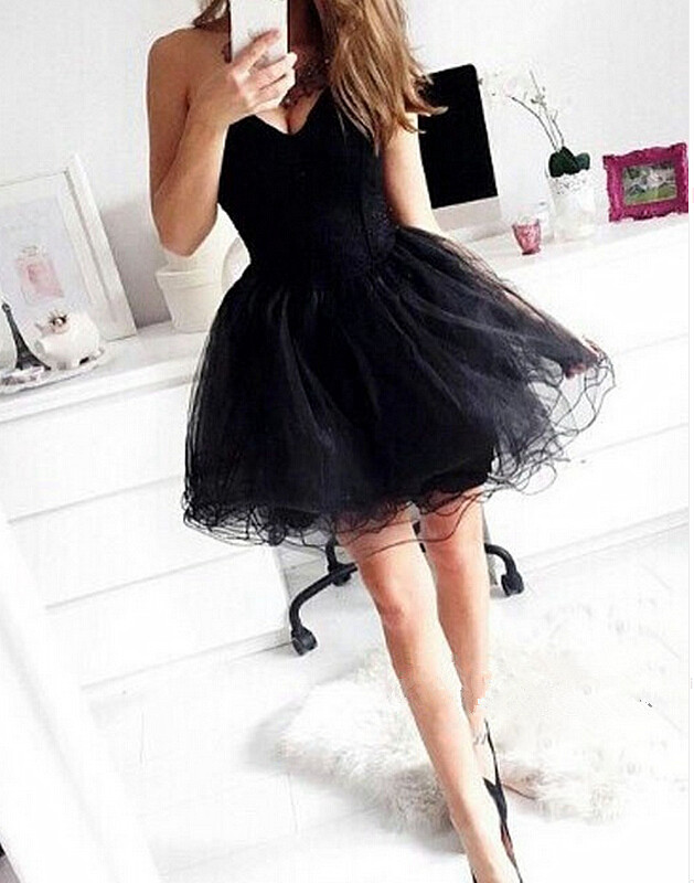 cute black dresses for girls