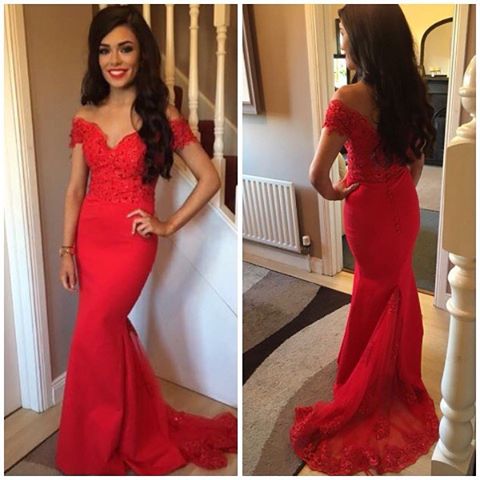 New Arrival Long Prom Dress Red Mermaid Dresses Evening New Arrival Long Prom Dress Red Mermaid Dresses Evening Women