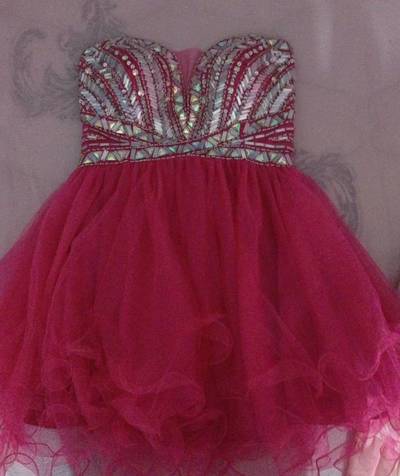 Cute Prom Dress,sweetheart Prom Dress,beaded Above Knee Party Gown,mini ...