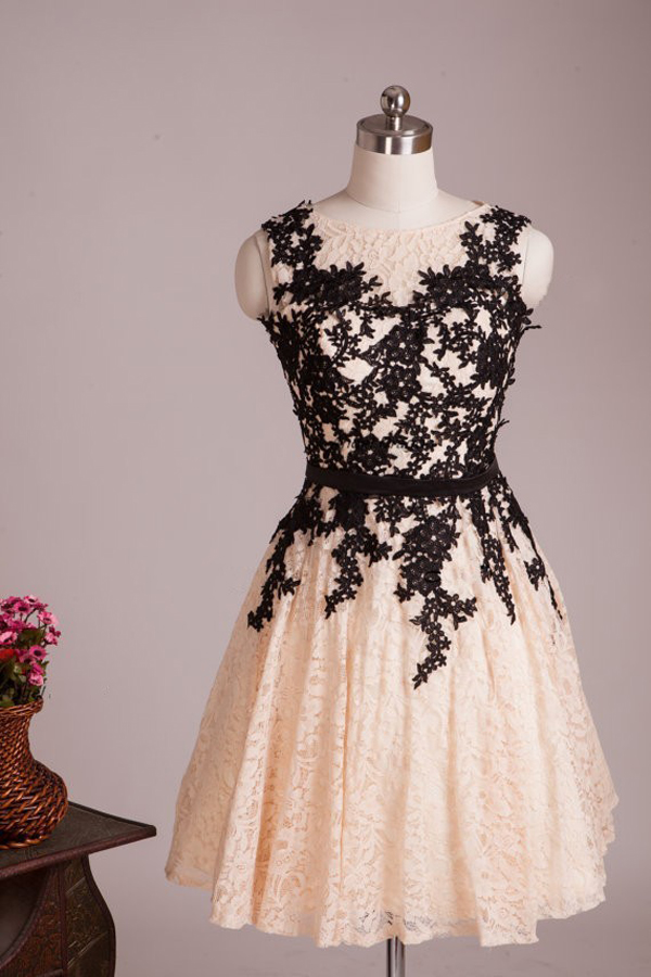 Black Party Dress Short Prom Dresses Homecoming Gowns      cg25611