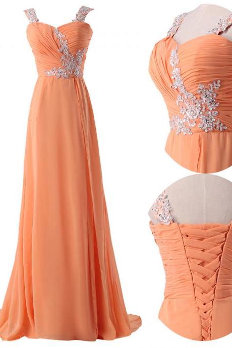 Beige Gorgeous beaded elegant fashion cute homecoming prom gown dresses, SF0051