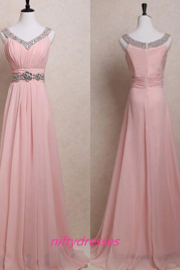 High Quality Prom Dress,A line Prom Dress,Simple Prom Dress,Beading Prom Dress,Charming Prom Dress,Long Graduation Dress