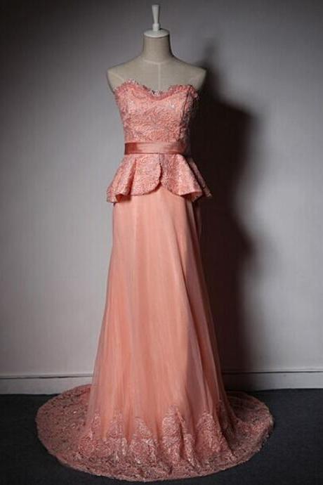 Charming Prom Dress,Elegant Lace Prom Dresses,Long Prom Dress,Floor Length Evening Dress