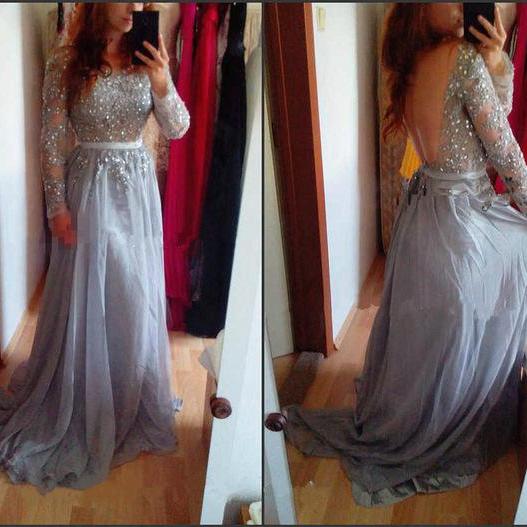 Off The Shoulder Prom Dress Sleeveless Sweetheart Sequins Prom Dresses Long Evening Dress on Luulla
