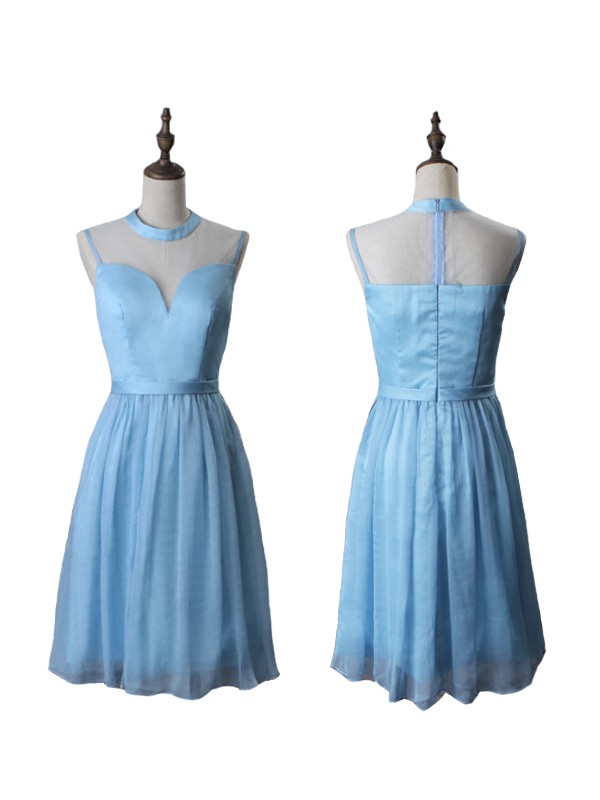 New Arrival Short Homecoming Dress,Elegant Light Blue Homecoming Dress ...